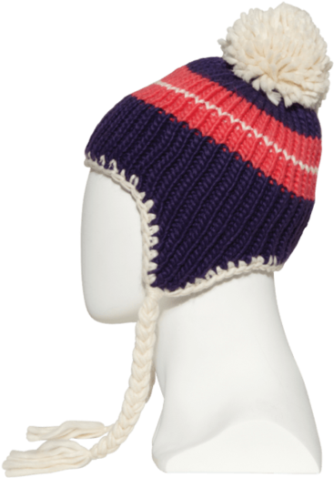 Girl's Igloo Fleece Beanie - 686 Girl's Igloo Fleece Beanie Hat, Fuschia, Os (430x600), Png Download