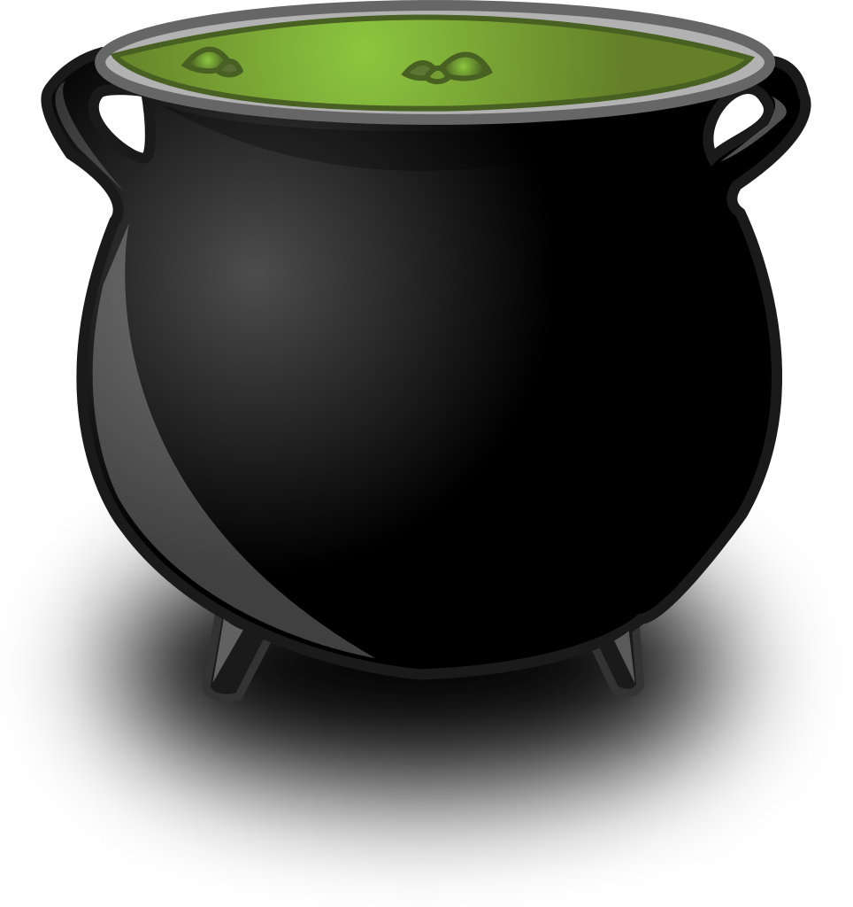 File - Cauldron - Svg - Cauldron (964x1024), Png Download