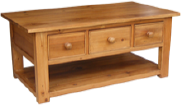 Rustic Pine Coffee Table Draw On Rustic Pine Log Tree - Coffee Table (750x750), Png Download