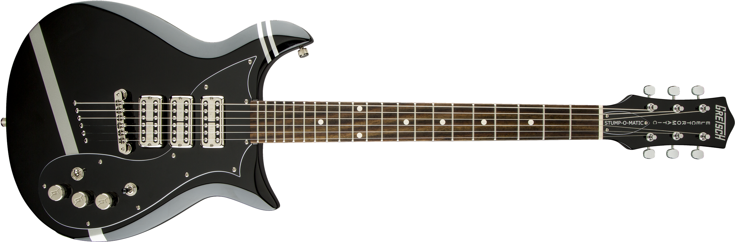 G5135cvt Ps Patrick Stump Electromatic® "stump O Matic" - Squier Baritone Jazzmaster Black (2400x797), Png Download