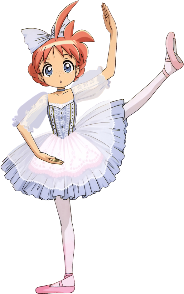 Princess Tutu Ahiru Ballerina Pose - Princess Tutu Ahiru (600x946), Png Download