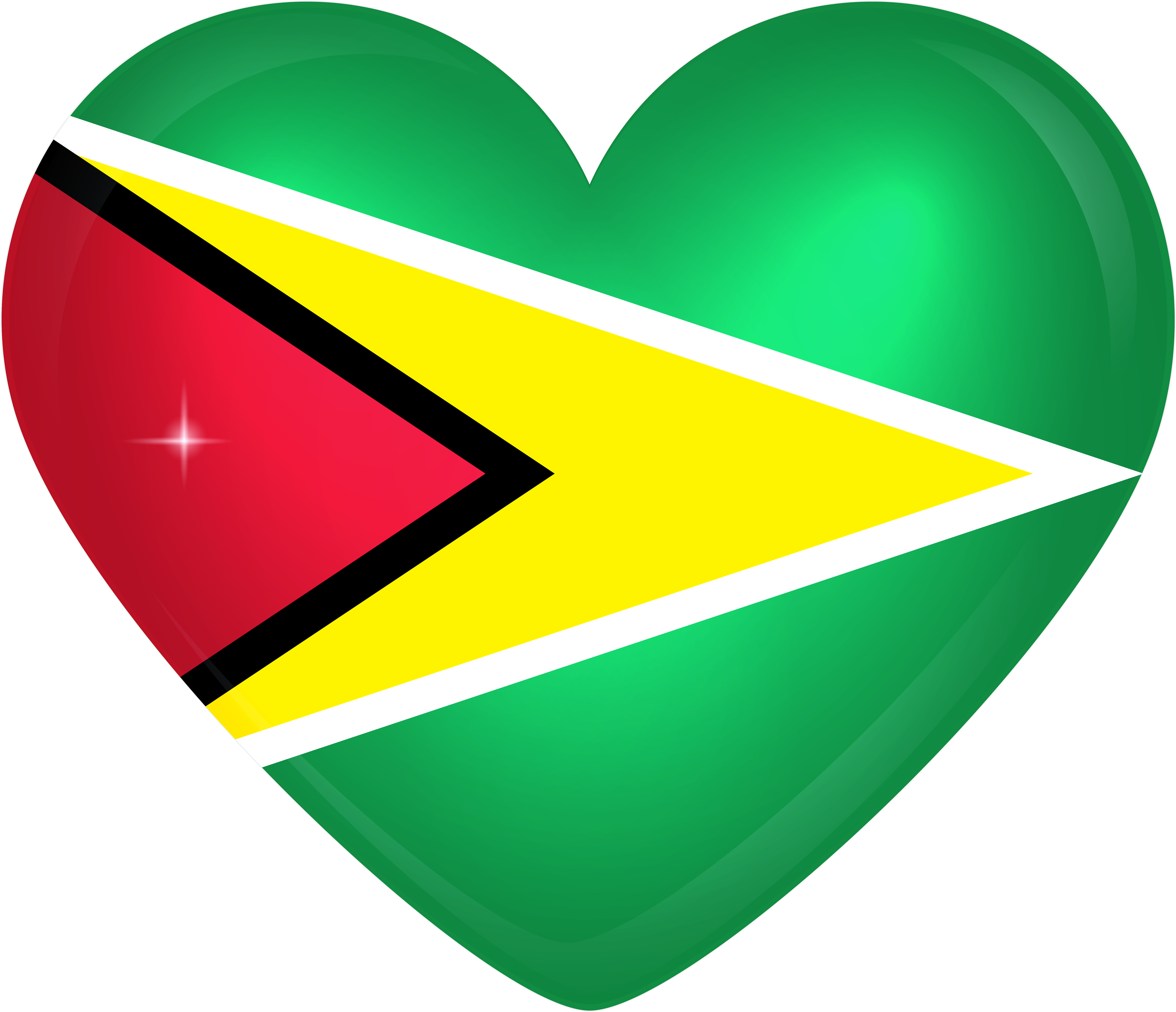 Guyana Flags (6000x5121), Png Download