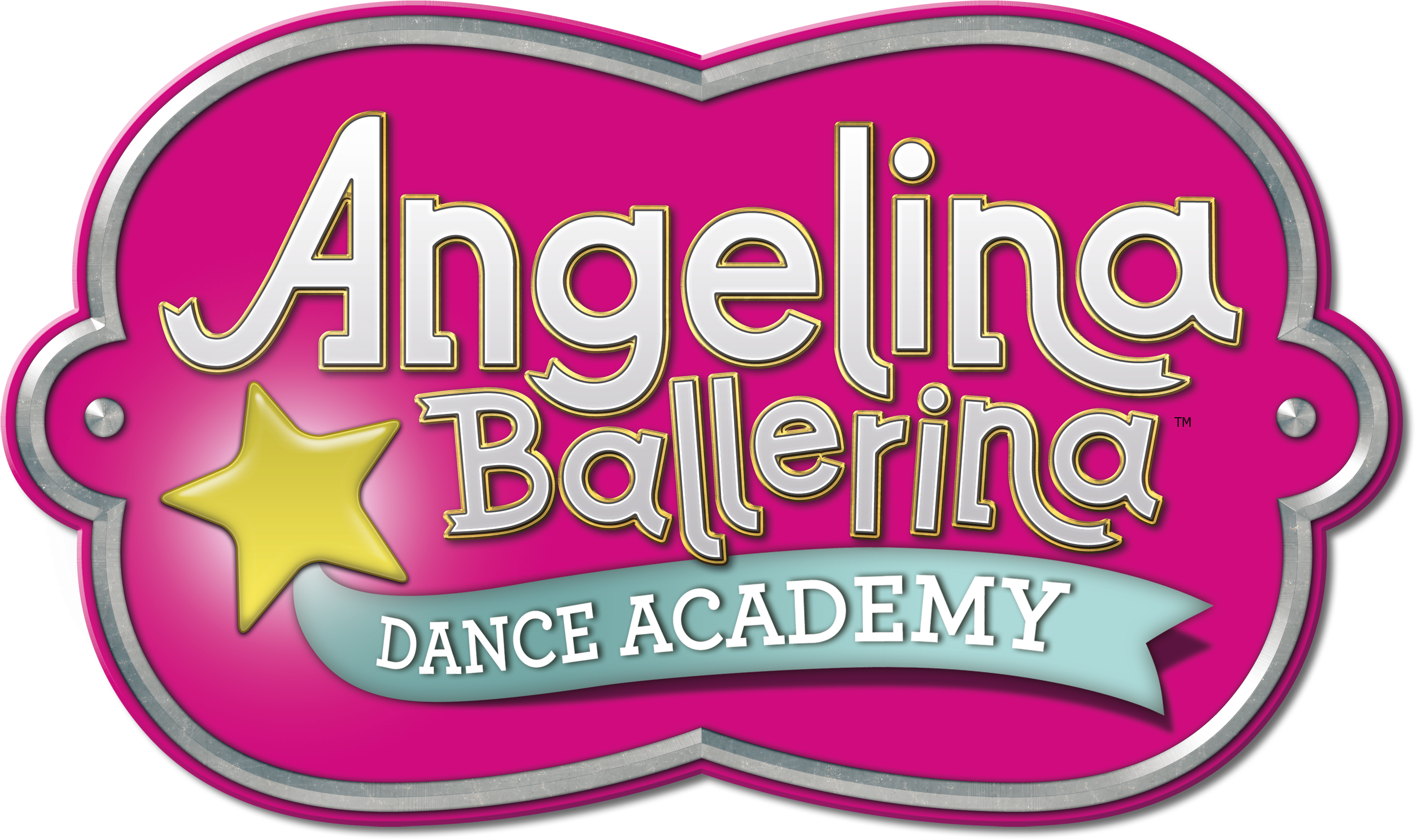 Angelina Ballerina - Angelina Ballerina Logo Png (3150x2108), Png Download