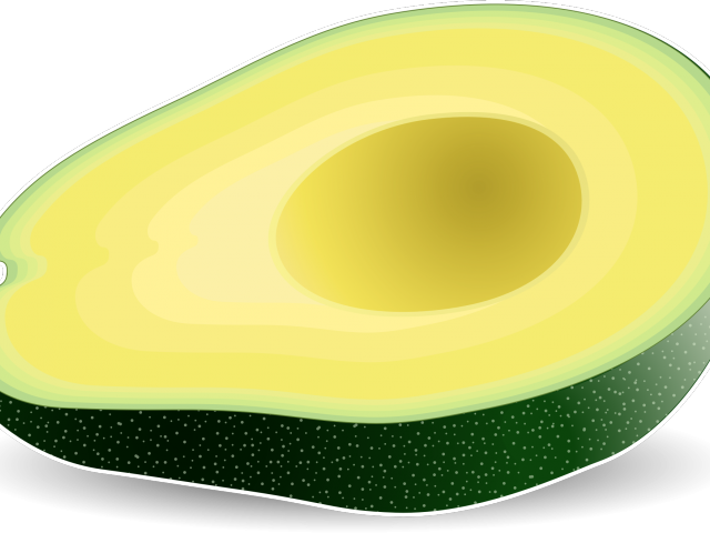 Avocado Clipart Advocado - Inflatable Boat (640x480), Png Download
