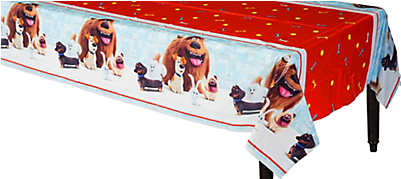 The Secret Life Of Pets Table Cover - Secret Life Of Pets Table Cover Birthday Party Supplies (400x414), Png Download