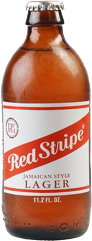 Red Stripe Beer (500x500), Png Download