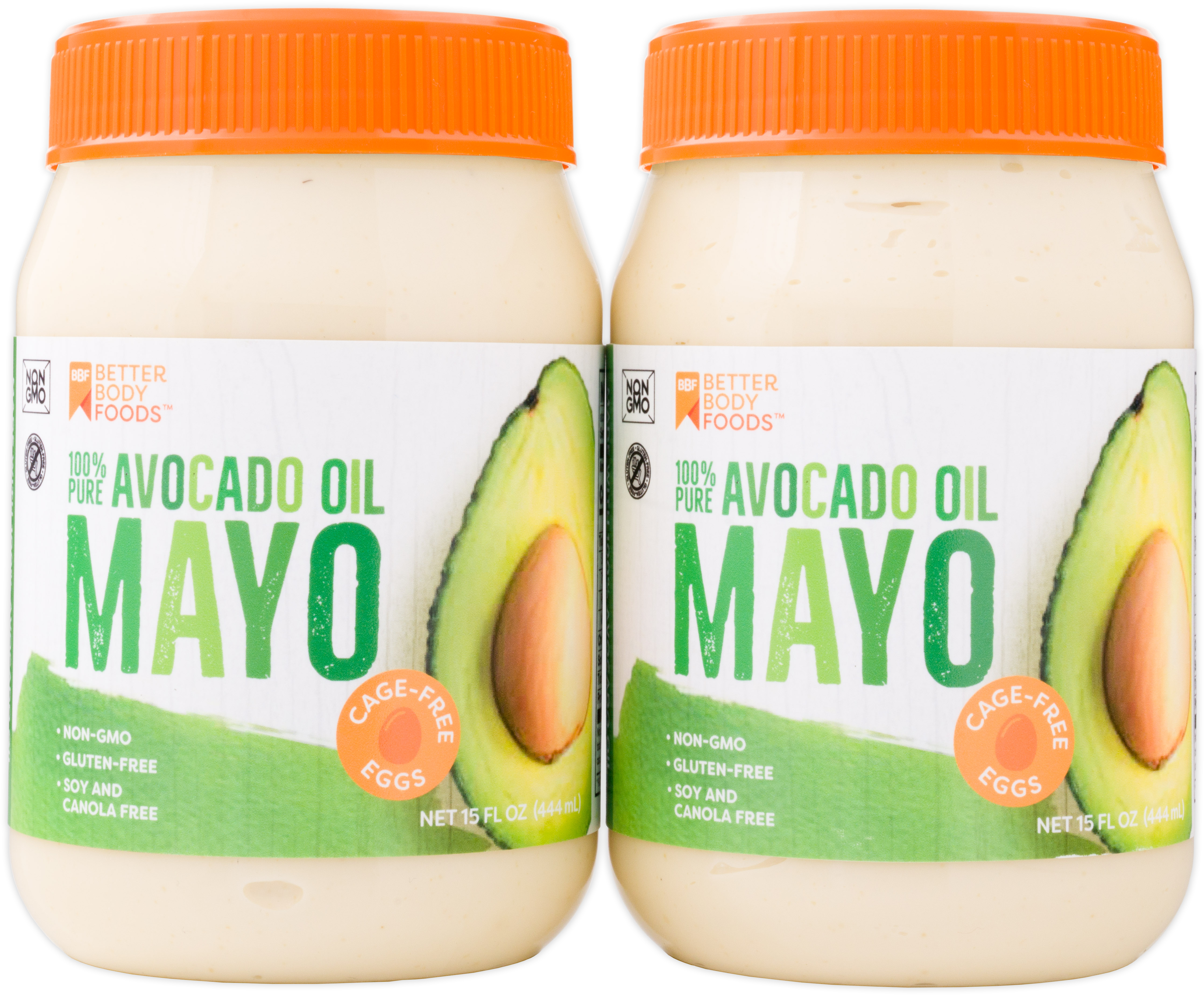 Betterbody Foods Avocado Oil Mayonnaise, 15 Oz (4474x3703), Png Download