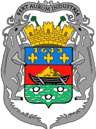French Guyana Svg - Coat Of Arms Of Bouvet Island (342x450), Png Download