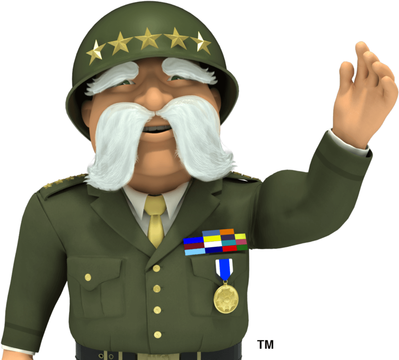 General-waving - General Car Insurance (900x773), Png Download