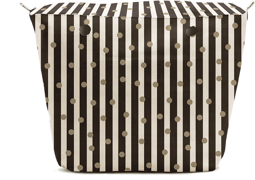 Lime & Soda Inner Bag Stripes And Dots Pattern - Craze Fashion Lime & Soda Inner Bag - Mix And Match (1015x1464), Png Download