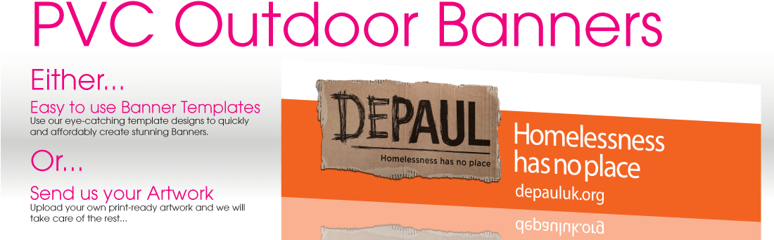 Vinyl Banners Outdoor Banner - Lavender Trust (1100x365), Png Download