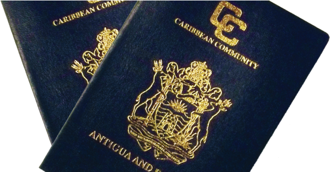 Antigua And Barbuda 25th Most Powerful Passport In - Antigua And Barbuda Passport Chip (704x340), Png Download
