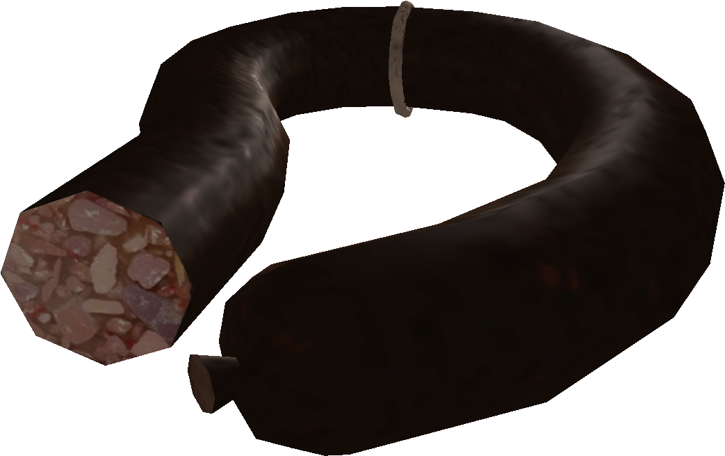 Nvdlc03bloodsausage - Black Sausage Png (1153x796), Png Download
