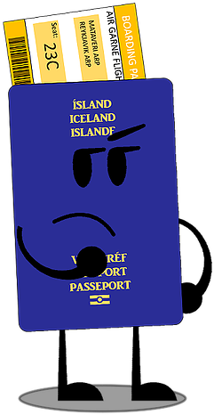 Passport - Illustration (896x504), Png Download