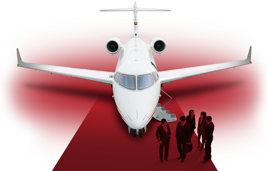 Attend The Premier Business Aviation Event In Asia - Business Jet (873x600), Png Download