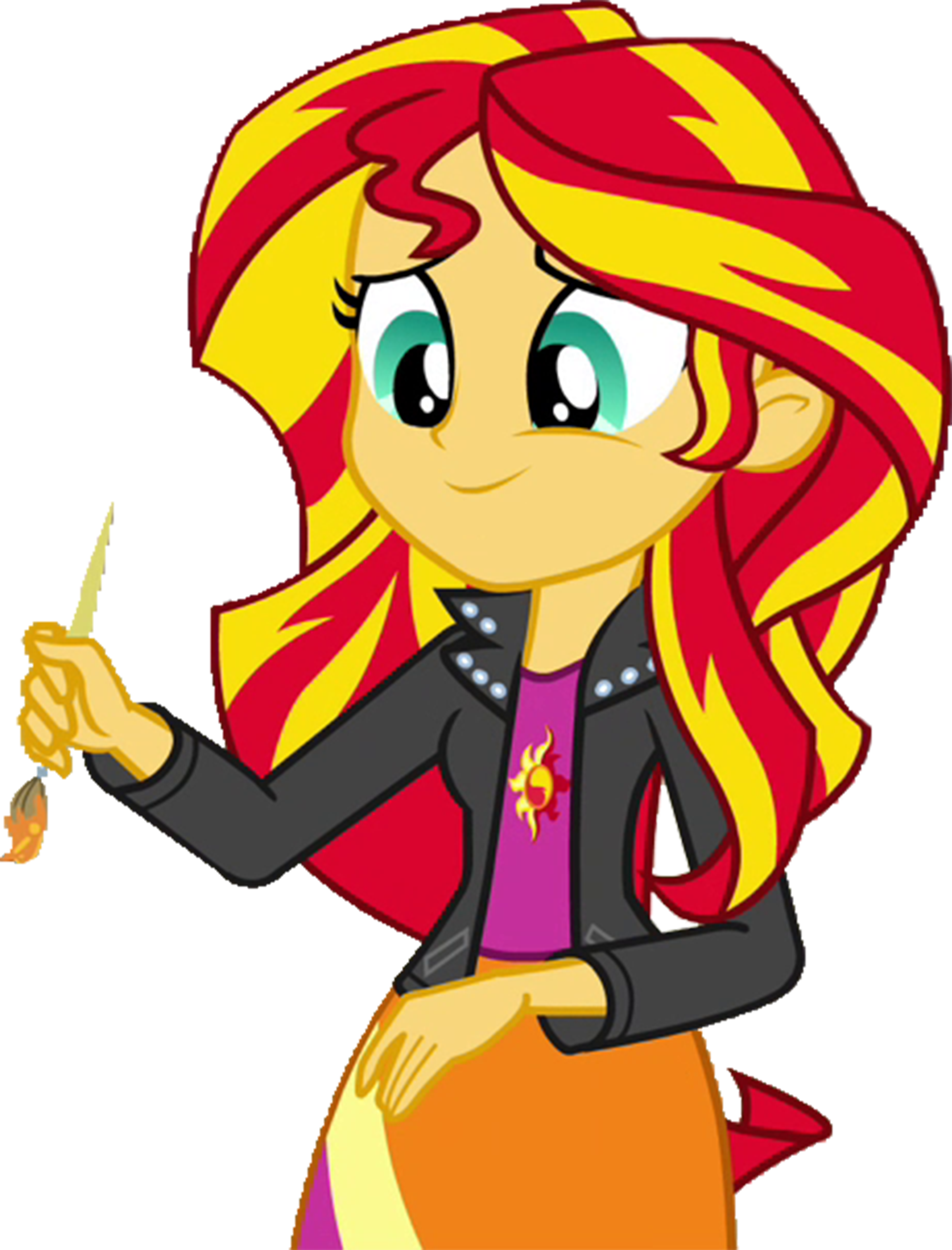 Sunset Shimmer Vector By Ytpinkiepie2 - My Little Pony Equestria Girls Sunset Shimmer (2305x3025), Png Download