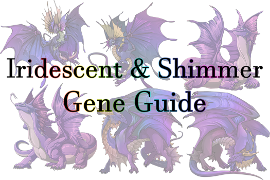 Iridescent And Shimmer Are A Unique Pair Of Genes - Portable Network Graphics (525x350), Png Download