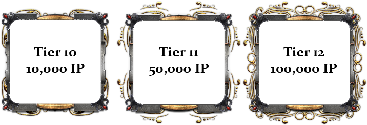 These Correspond With The Nobility Pledge Packages - Chronicles Of Elyria Pledge Borders (747x243), Png Download