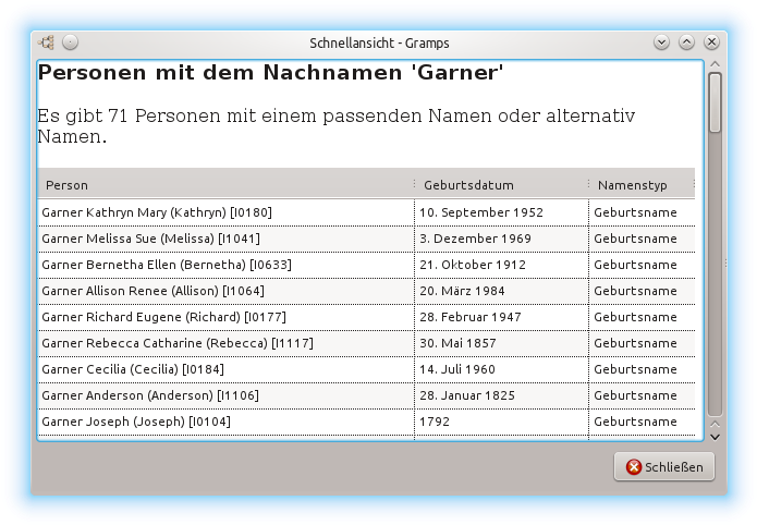 Quickviewreport People Same Surname Example Pop Up - Internet Bot (720x507), Png Download