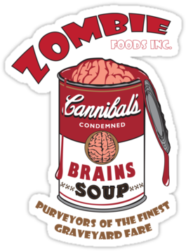 Zombie Brains (375x360), Png Download