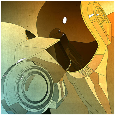 Daft Punk Rsz Daftpunk10 " - Daft Punk (583x395), Png Download