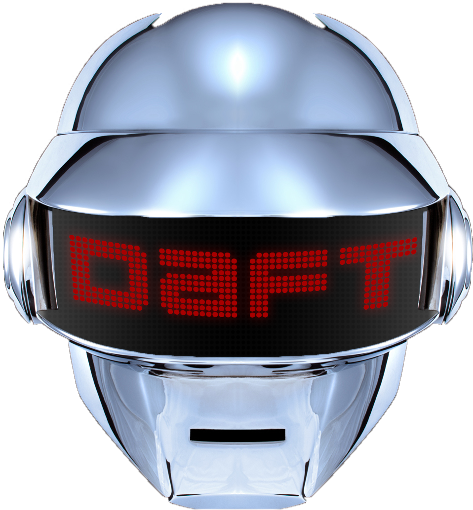 I Wanted To Make The Design Look Electronic To Represent - Daft Punk (958x1034), Png Download