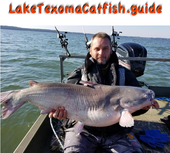 Catching Blue Catfish - Lake Tawakoni (575x575), Png Download
