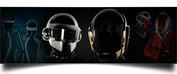 Daftpunk-appearance - Vintage Favs Daft Punk Signed Poster (620x260), Png Download