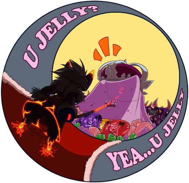 Logo-jelly Tribe - Gelatin Dessert (620x600), Png Download