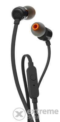 Jbl T110 Blk Fülhallgató, Fekete - Jbl By Harman T-110 Black (535x400), Png Download