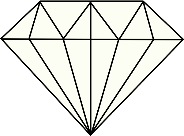 My Image - Diamond Drawing (620x462), Png Download