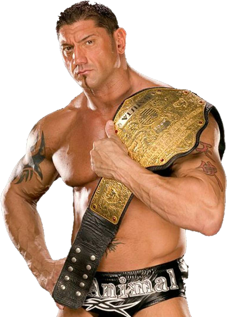 Report Abuse - Batista World Champion Png (821x1080), Png Download