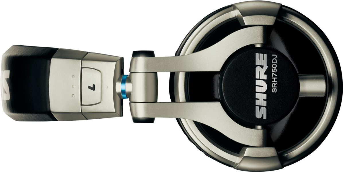 Illustration Shure Srh750dj Professional Dj Headphones - Shure Srh750dj Professional Quality Dj Headphones (gold) (1700x600), Png Download