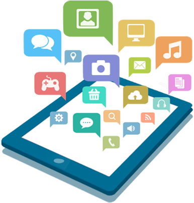 Ipad App Development (422x430), Png Download