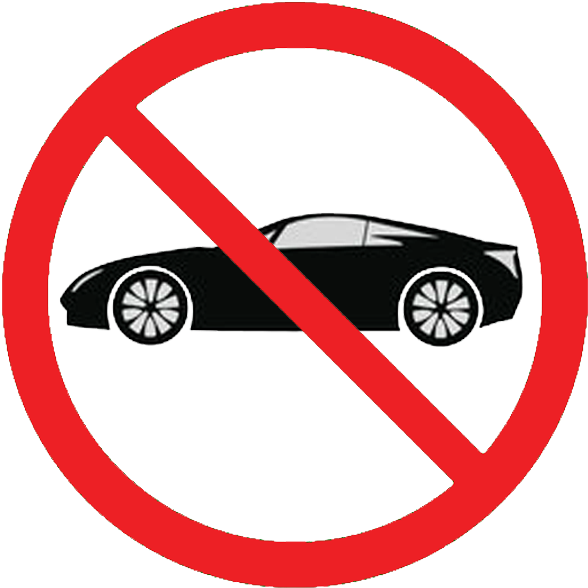 Grand Theft Auto - No Cars Clipart (600x609), Png Download