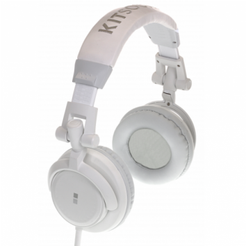 Kitsound White Dj Headphones - Headphones (470x353), Png Download