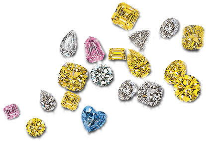 Diamond Design Studio Contact - Loose Diamonds Png (473x345), Png Download