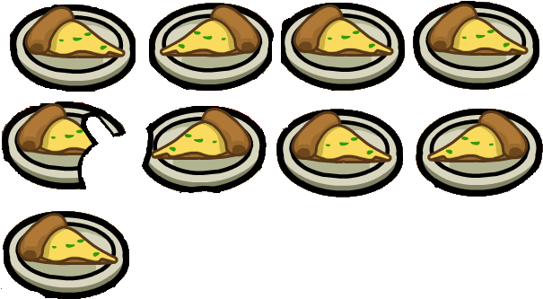 Every Slice Of Pizza At Pizza Parlor Hp12 (614x343), Png Download