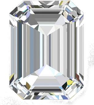 Engagement & Wedding Diamond Rings Melbourne - Emerald (500x500), Png Download
