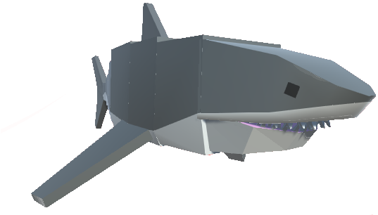 Shark - Png - Stealth Aircraft (553x342), Png Download