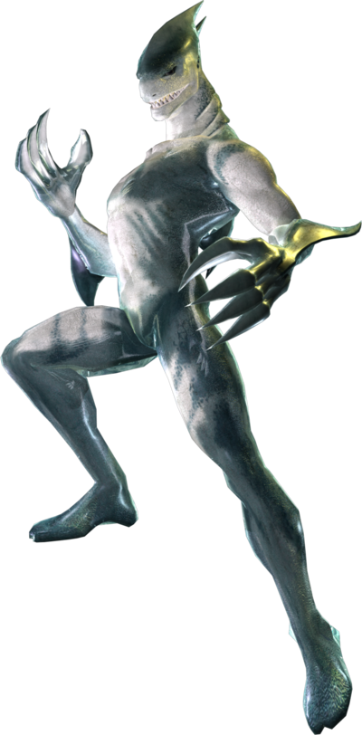 Tiger Shark - Captain Mako City Of Villains (400x812), Png Download