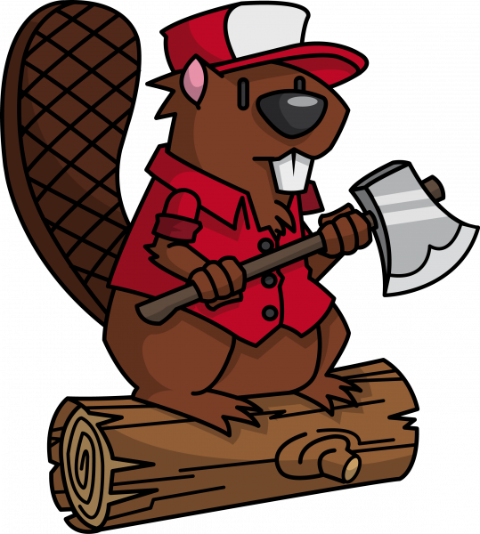 Beaver Icon - Beaver Png (539x600), Png Download
