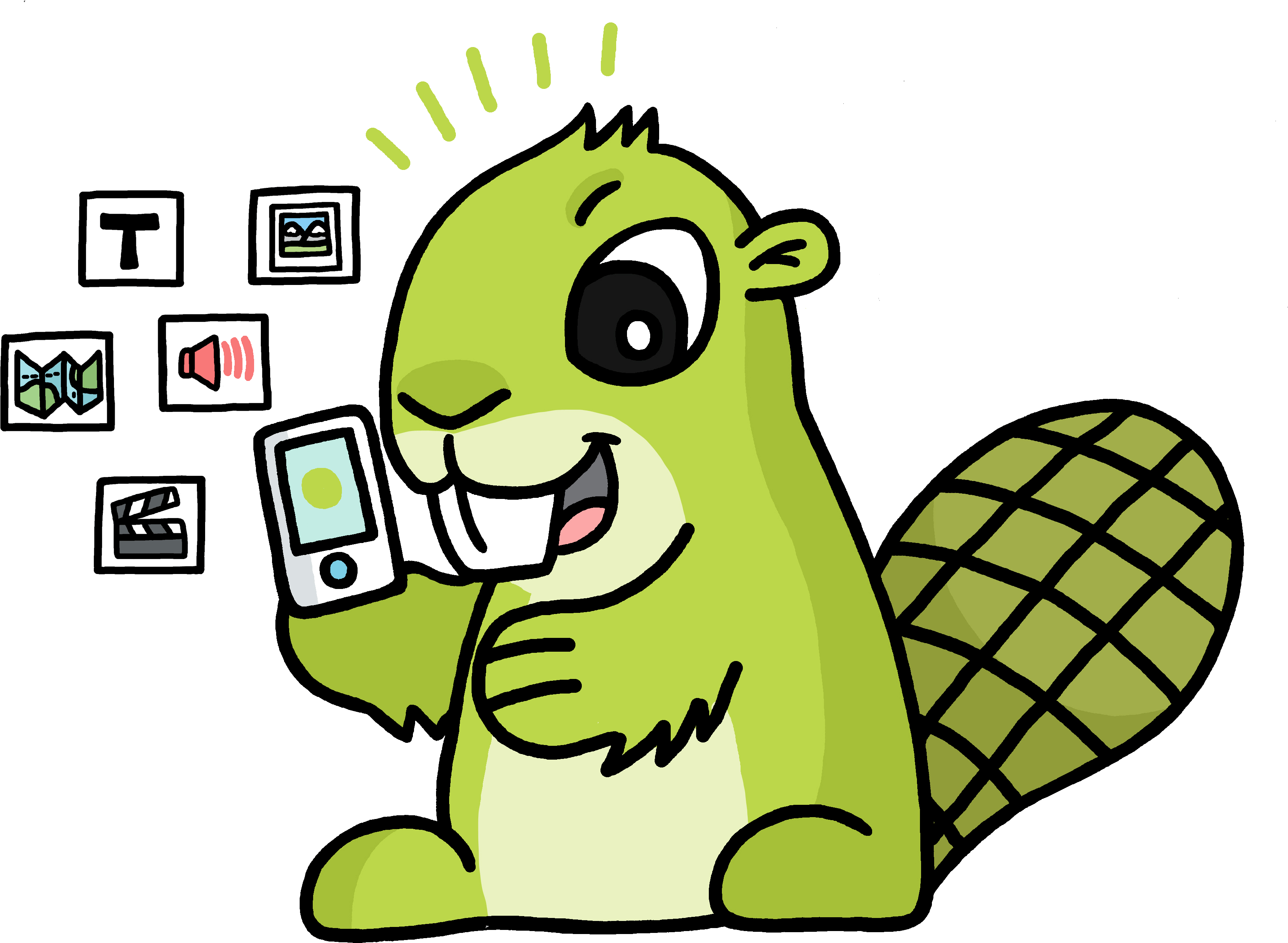 App Beaver Adsy - Bunkieshop App - The App Beaver T Shirt (3775x2893), Png Download