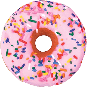 Doughnut - Iscream Donut Microbead Pillow (1920x1080), Png Download