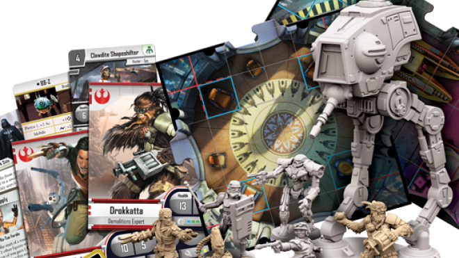 Ffg Talk Skirmish Options In Star Wars - Star Wars Imperial Assault Heart Of The Empire Expansion (660x371), Png Download