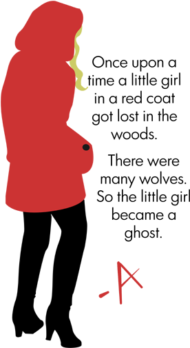 New Design For Pretty Little Liars Fanportal "red Coat" - Red Coat From Pll (300x506), Png Download