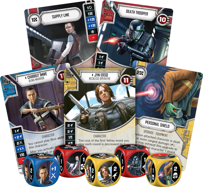 With The New Spirit Of Rebellion Booster Packs For - Star Wars Destiny Spirit Of The Rebellion (700x644), Png Download