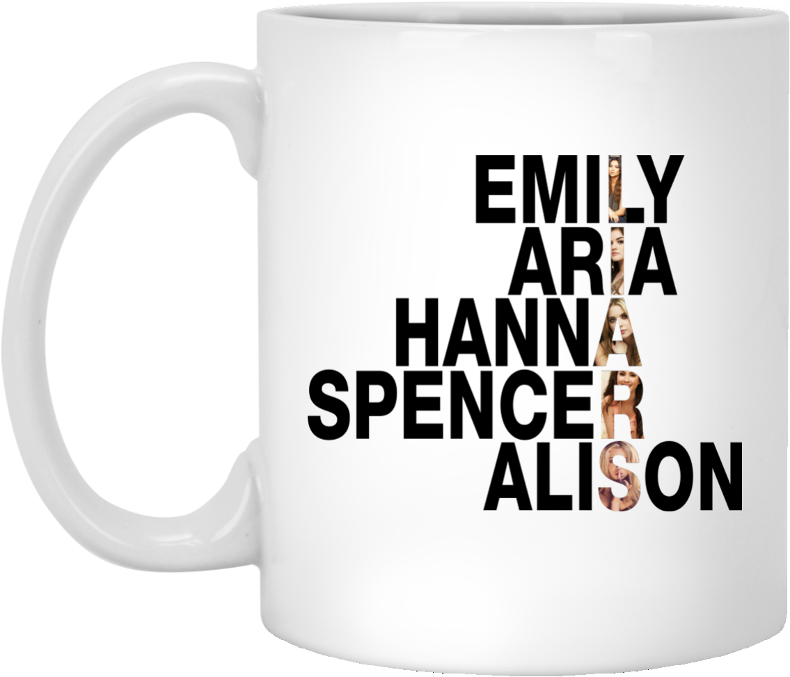 Pretty Little Liars - Pretty Little Liars Emily Spencer Aria And Hanna (1155x1155), Png Download