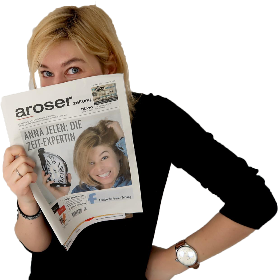 Anna Jelen Arosa Zeitung - Girl (1024x992), Png Download
