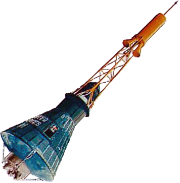 Mercury Capsule2 - Project Mercury Spacecraft (356x363), Png Download
